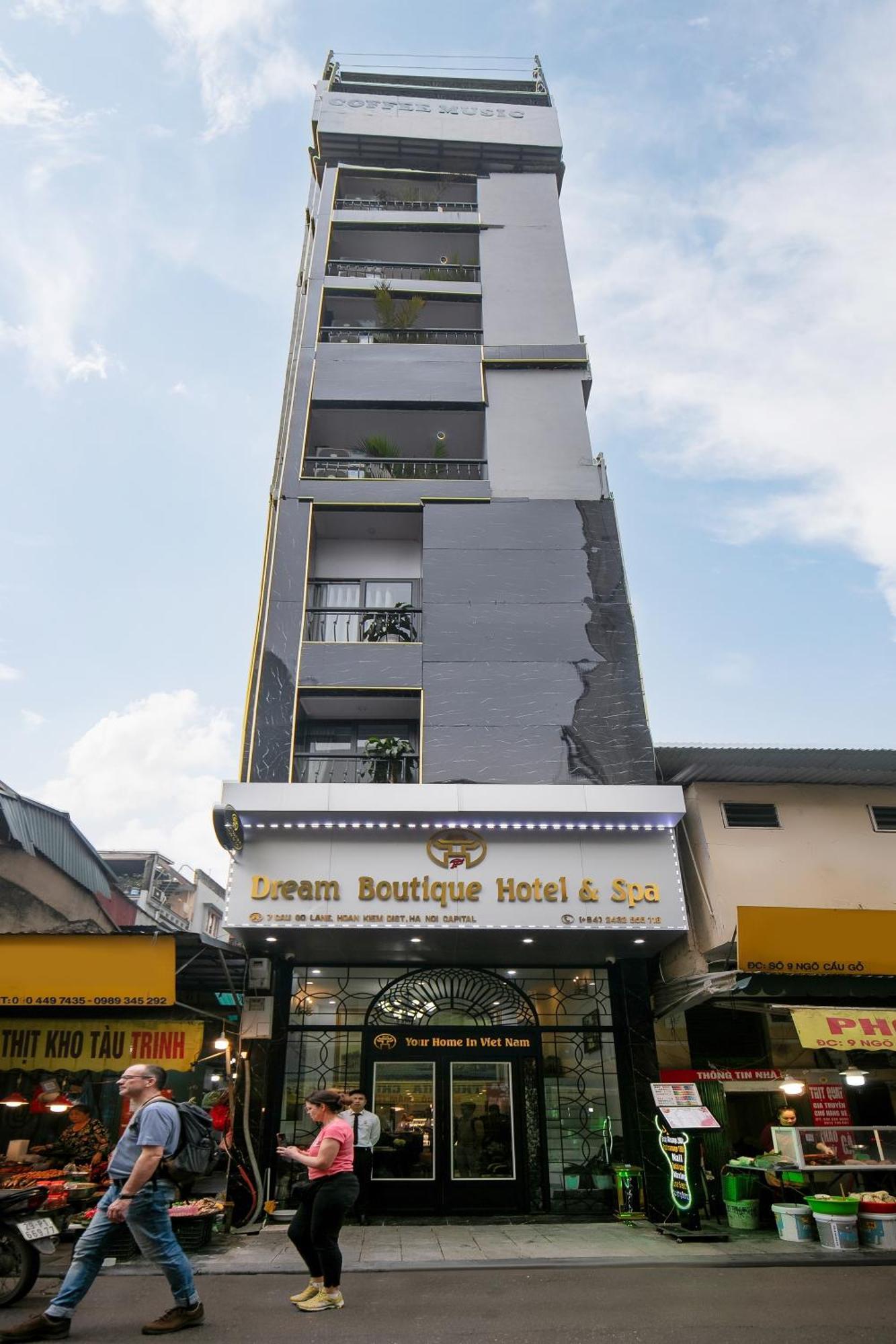Dream Boutique Hotel & Travel & Spa - Hanoi Old Quarter Exterior photo